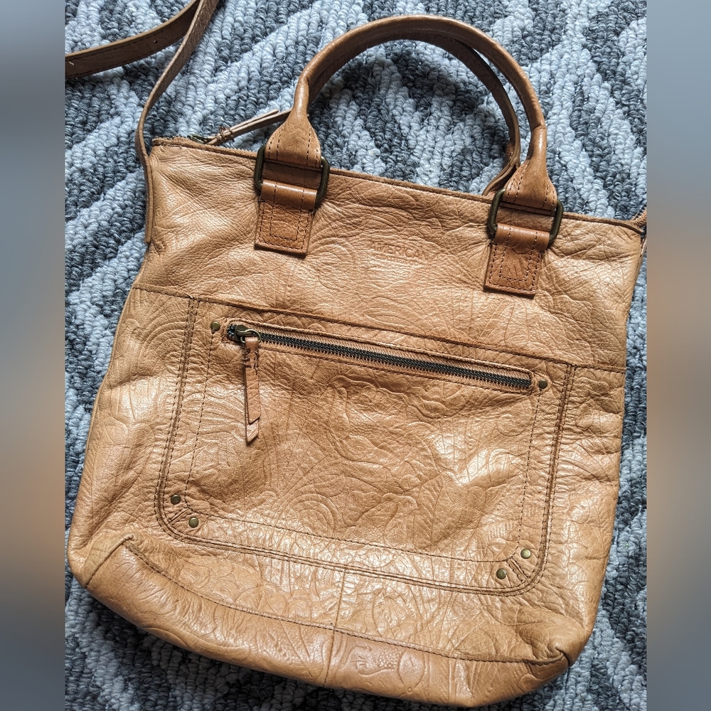 American Leather Crossbody Handbag - Picture 3 of 8